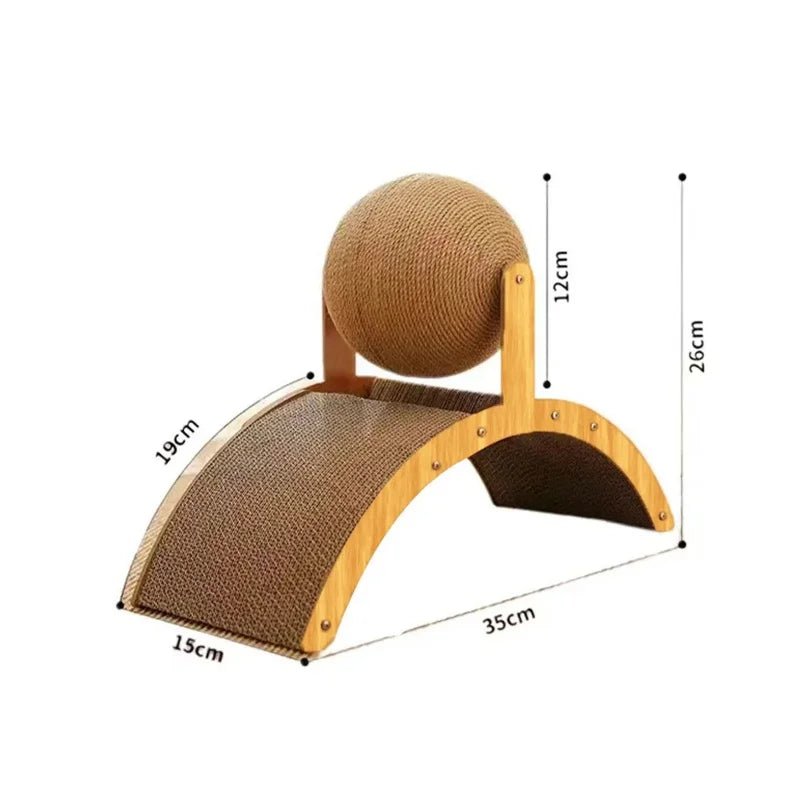 Sisal Cat Scratcher – Rabbit - Shaped Indoor Toy for Cats & Rabbits - The Best For Pets