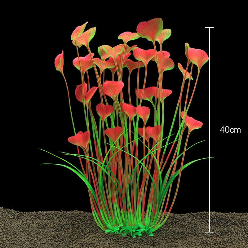 Artificial Aquarium Decoration Plant Plastic Water Grass