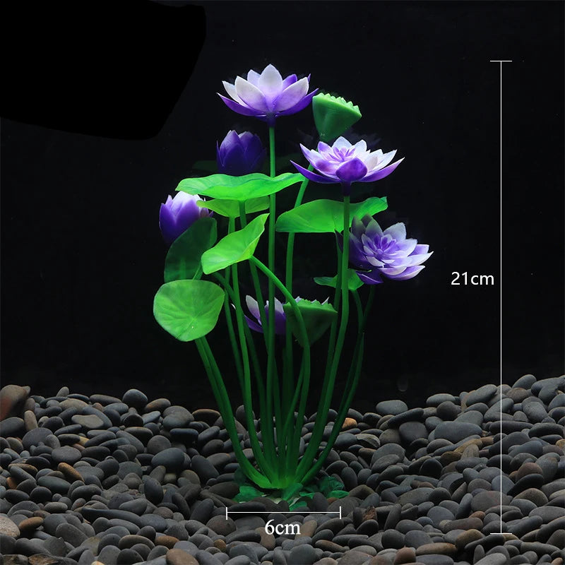 Artificial Aquarium Decoration Plant Plastic Water Grass