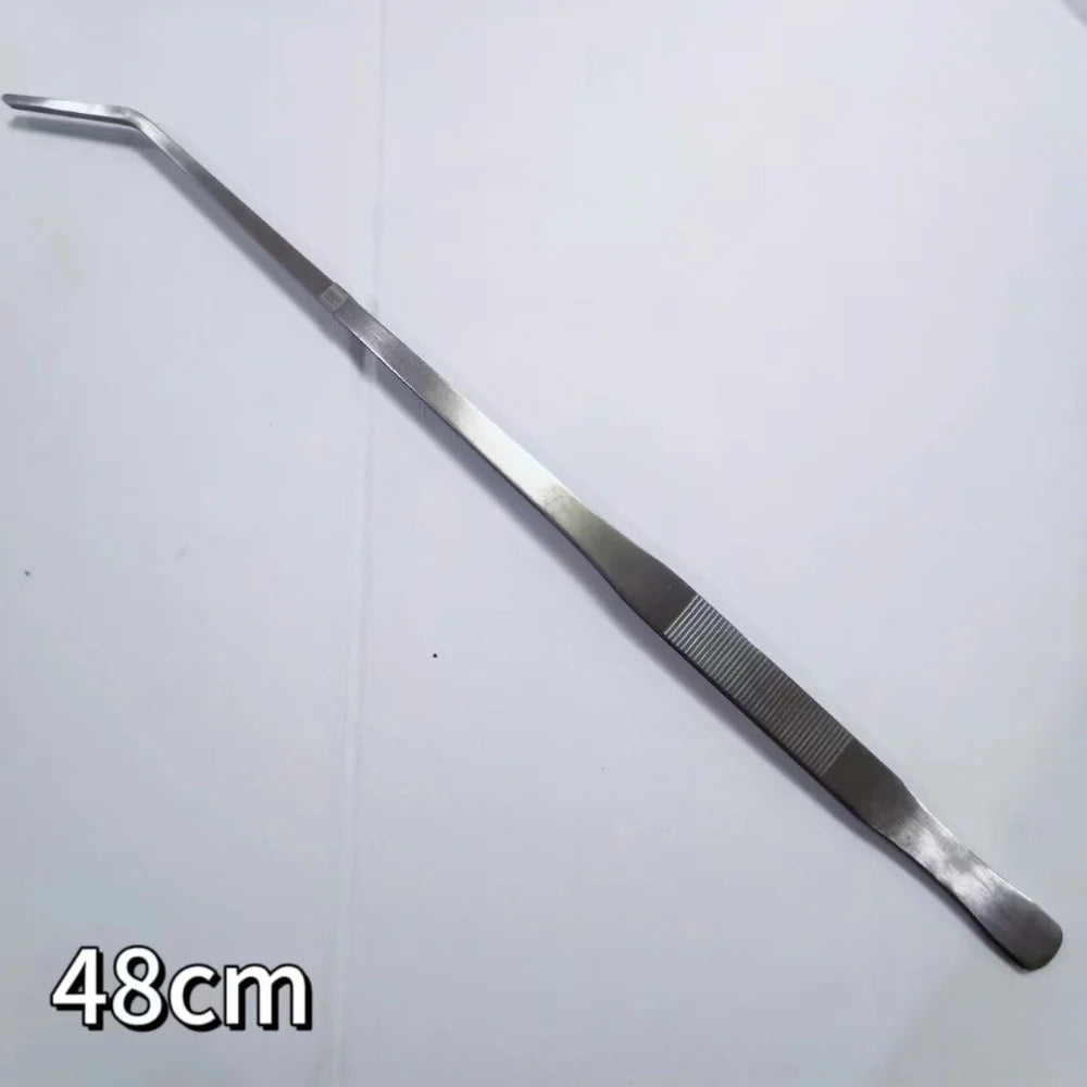 Multifunctional Stainless Steel Aquarium Tweezers – Elbow Aquascape & Feeding Tool