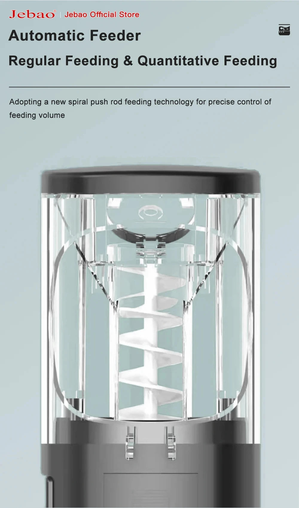 Smart Aquarium Feeder – Automatic Digital WiFi Remote Fish Feeder