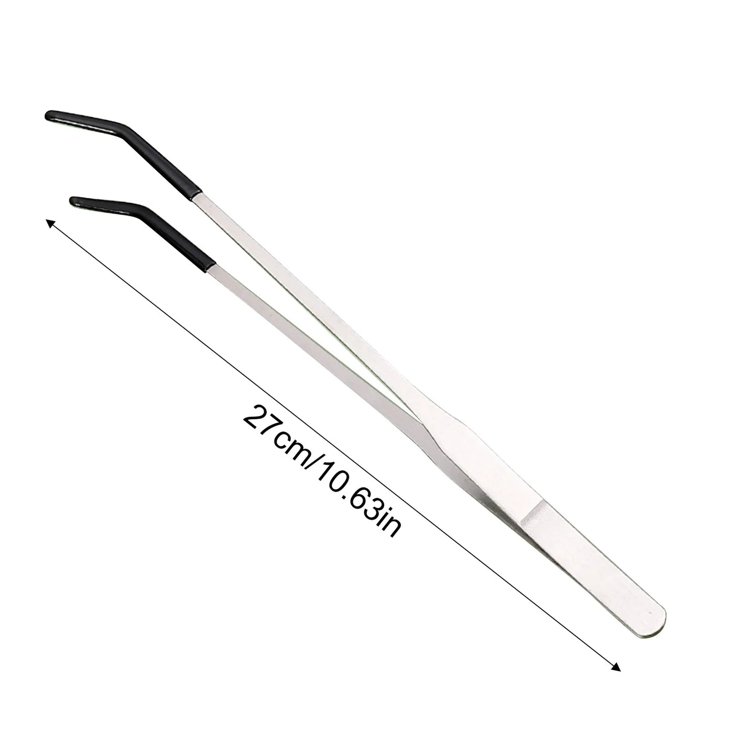 Feeding Tweezers – Straight & Curved Stainless Steel Tongs for Reptiles