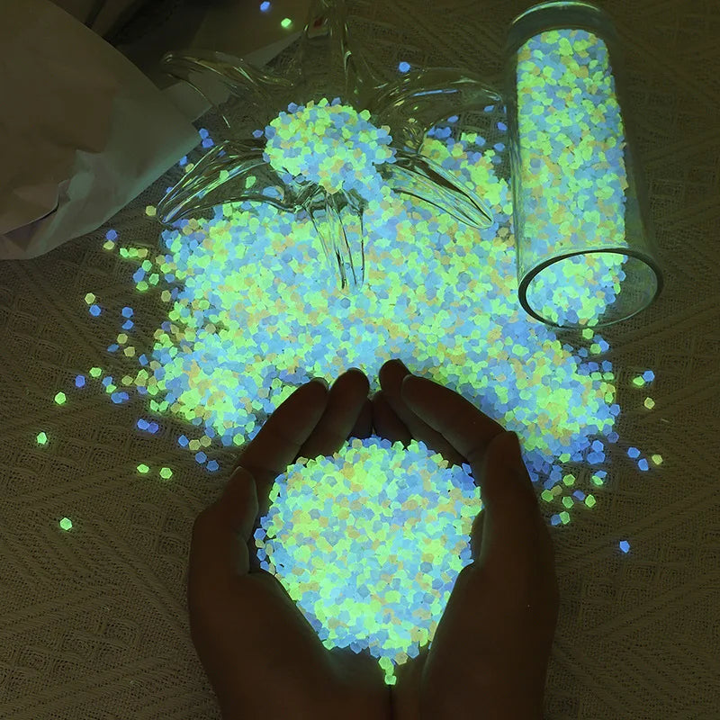 1000pcs Glow Sand – Luminous Pebbles for Aquariums