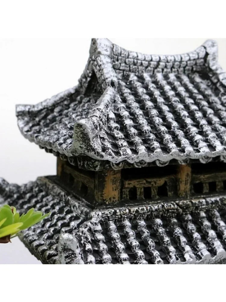 Resin House Ornament – Decoration for Aquarium Landscape
