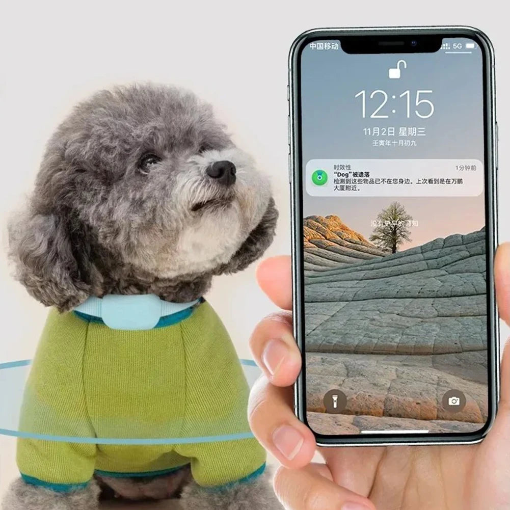 GPS Pet Tracker for Dogs & Cats – Smart Collar with Real-Time Location Tracking