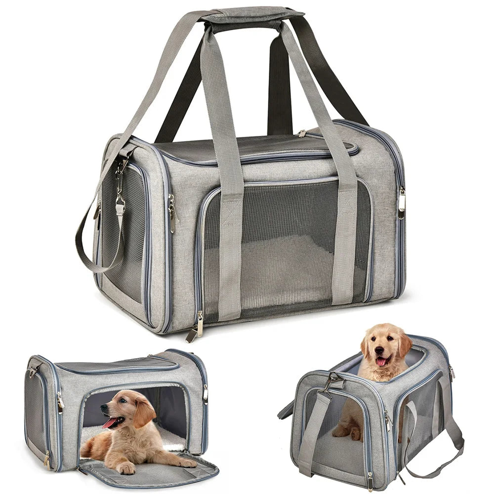 Dog & Cat Carrier Backpack – Soft-Sided, Airline-Approved Travel Bag