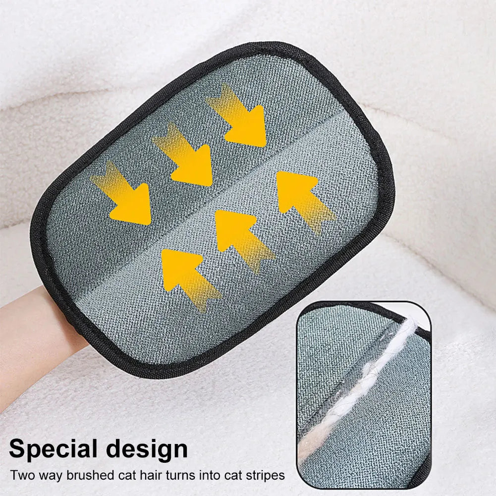 Pet Hair Remover Glove – Grooming Tool for Dogs, Cats & Rabbits