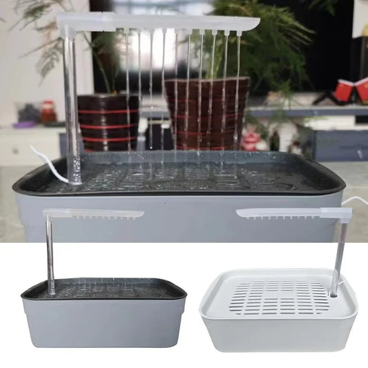 USB Electric Bird Bath 32cm - Automatic Shower Fountain for Parrots