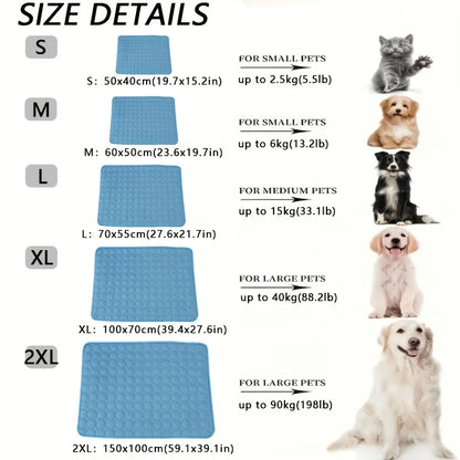 Cooling Beds For Pets – Washable Gel Pad for Dogs & Cats