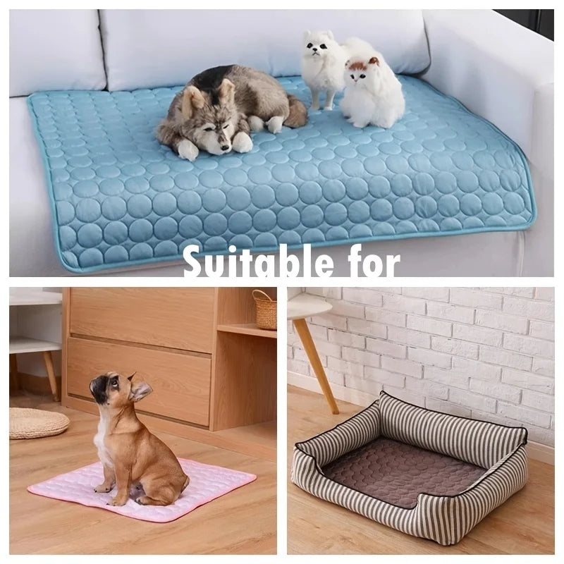 Cooling Beds For Pets – Washable Gel Pad for Dogs & Cats
