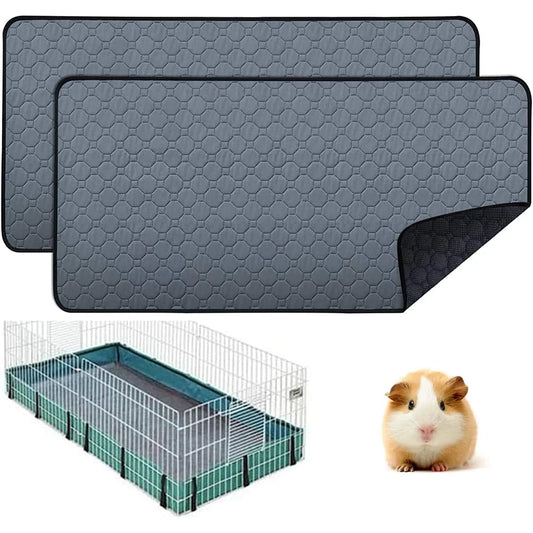 Washable Guinea Pig Pee Pad – Reusable, Non-Slip Liner for Small Pets