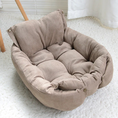 3-in-1 Dog Bed Mat - Multifunction Warm Pet Sofa Cushion for Dogs & Cats