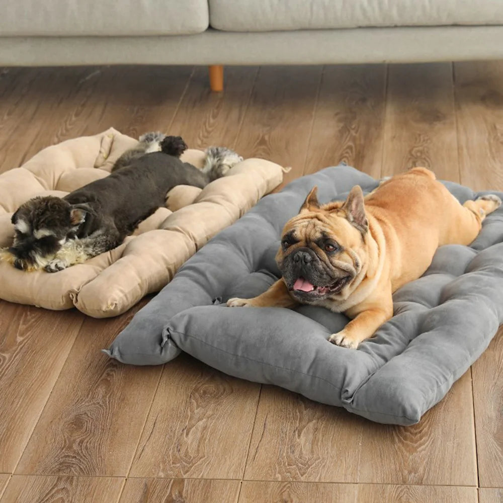 3-in-1 Dog Bed Mat - Multifunction Warm Pet Sofa Cushion for Dogs & Cats
