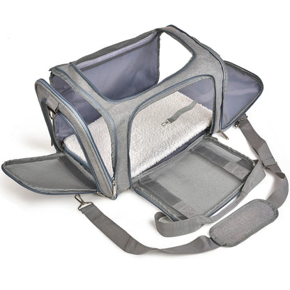 Dog & Cat Carrier Backpack – Soft-Sided, Airline-Approved Travel Bag