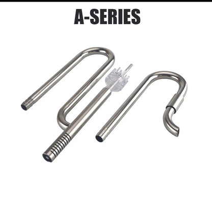 Aquarium Filter Stainless Steel External Filter Accessories Inlet and Outlet Water Remove Oil Film Lily Tube Aquarium filter