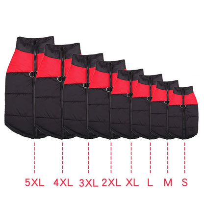 Winter Dog Coat - Waterproof Warm Vest for Small, Medium & Large Dogs