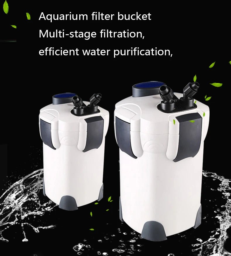 SunSun External Canister Filter System – Multi - Stage Aquarium Filtration for 100–500L Tanks (Multiple Sizes Available) - The Best For Pets