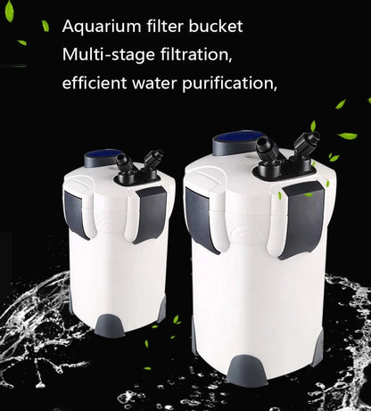 SunSun External Canister Filter System – Multi - Stage Aquarium Filtration for 100–500L Tanks (Multiple Sizes Available) - The Best For Pets