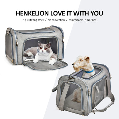 Dog & Cat Carrier Backpack – Soft-Sided, Airline-Approved Travel Bag