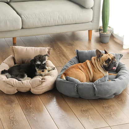 3-in-1 Dog Bed Mat - Multifunction Warm Pet Sofa Cushion for Dogs & Cats