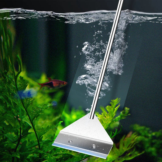 Aquarium Cleaner Tool – Dual-Use Scraper for Sand & Algae Removal