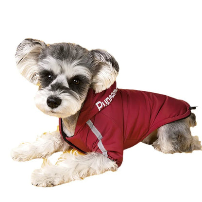 Waterproof Reflective Dog Coat - Winter Warm Fleece Jacket for Small & Medium Dogs