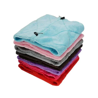 Bird Hammock Hut - Warm Plush Hanging Nest for Parrots & Small Birds