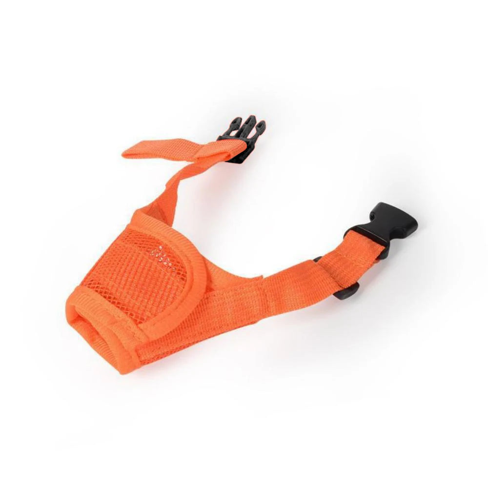 Dog Muzzle - Adjustable Mesh Breathable Anti-Barking & Anti-Biting Muzzle