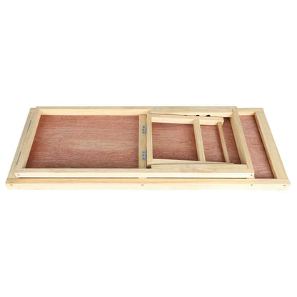 Adjustable Wooden Pet Ramp – Foldable, Non-Slip Dog & Cat Ladder for Bed, Couch & Car Access