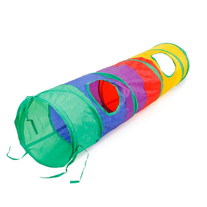 Foldable Cat Tunnel Toy – Interactive Indoor Pet Play Tube for Cats & Kittens – Breathable, Durable, Portable Cat Play Tunnel Barrel loud paper