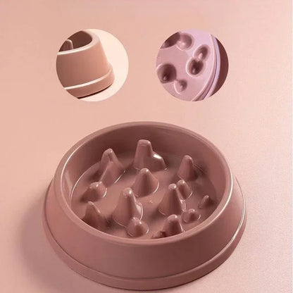 Slow Feeder Dog Bowl – Non-Slip, Eco-Friendly Maze Puzzle for Fast Eaters