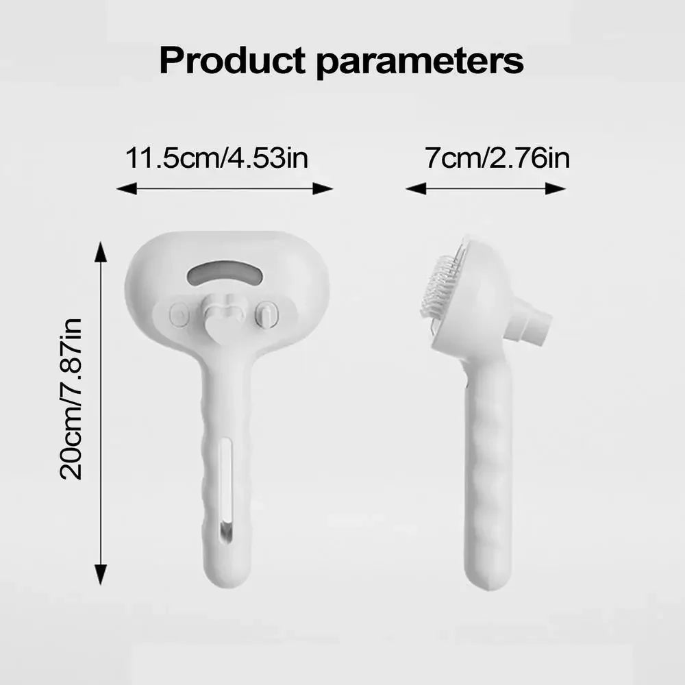 Pet Grooming Mist Spray Comb – Dematting Brush & Hair Remover for Dogs & Cats - The Best For Pets