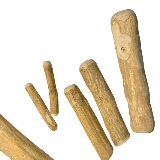 Coffee Wood Dog Chew Toy – Wooden Stick for Teeth Cleaning and Pressure Relief