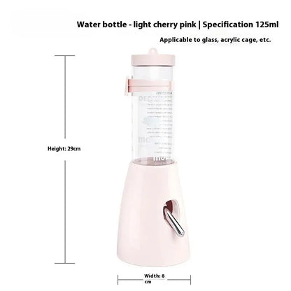 2-in-1 Hamster Feeder & Water Dispenser – Large Capacity Automatic Dispenser, Leak proof