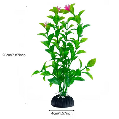 Artificial Aquarium Decoration Plant Plastic Water Grass