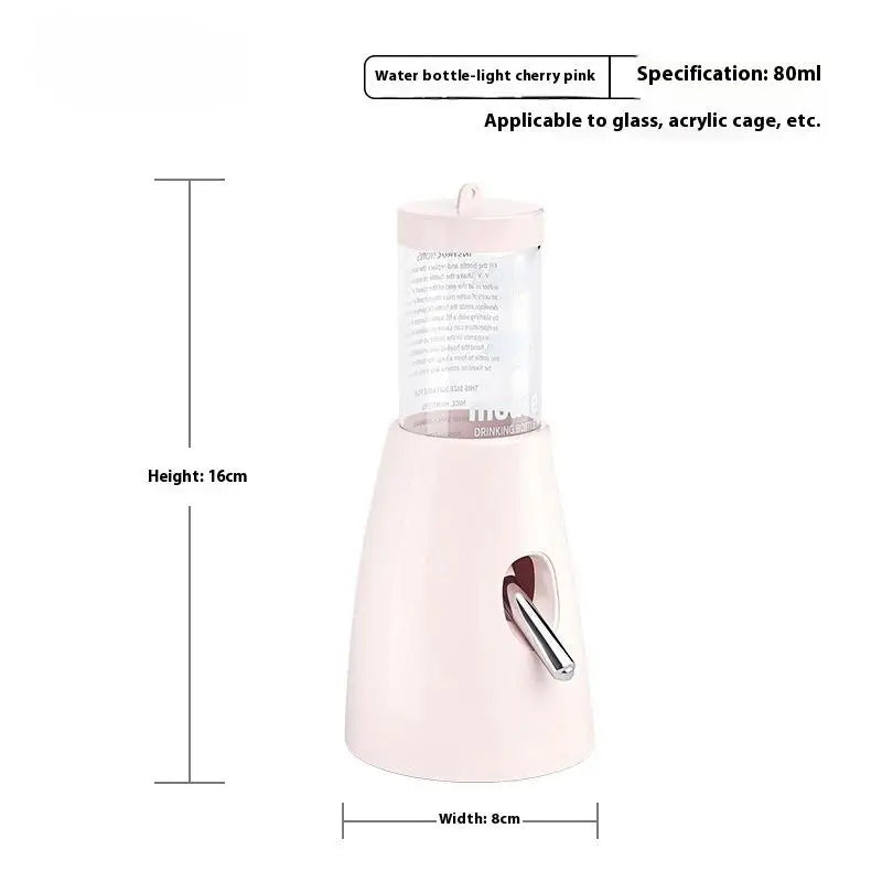 2-in-1 Hamster Feeder & Water Dispenser – Large Capacity Automatic Dispenser, Leak proof