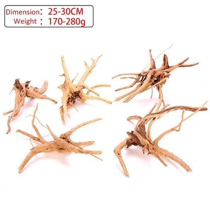 Natural Driftwood Roots – Small Aquarium Decoration & Habitat Ornament