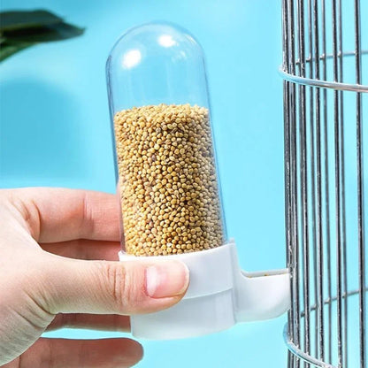 Bird Water Dispenser - Hanging Automatic Feeder for Parrots & Small Birds