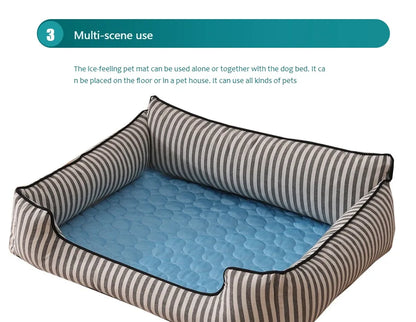 Cooling Beds For Pets – Washable Gel Pad for Dogs & Cats