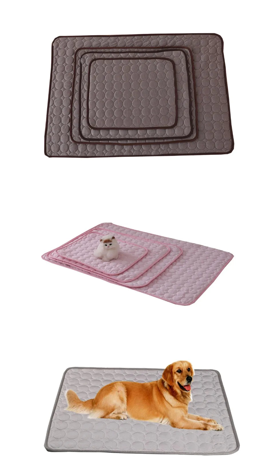 Cooling Beds For Pets – Washable Gel Pad for Dogs & Cats