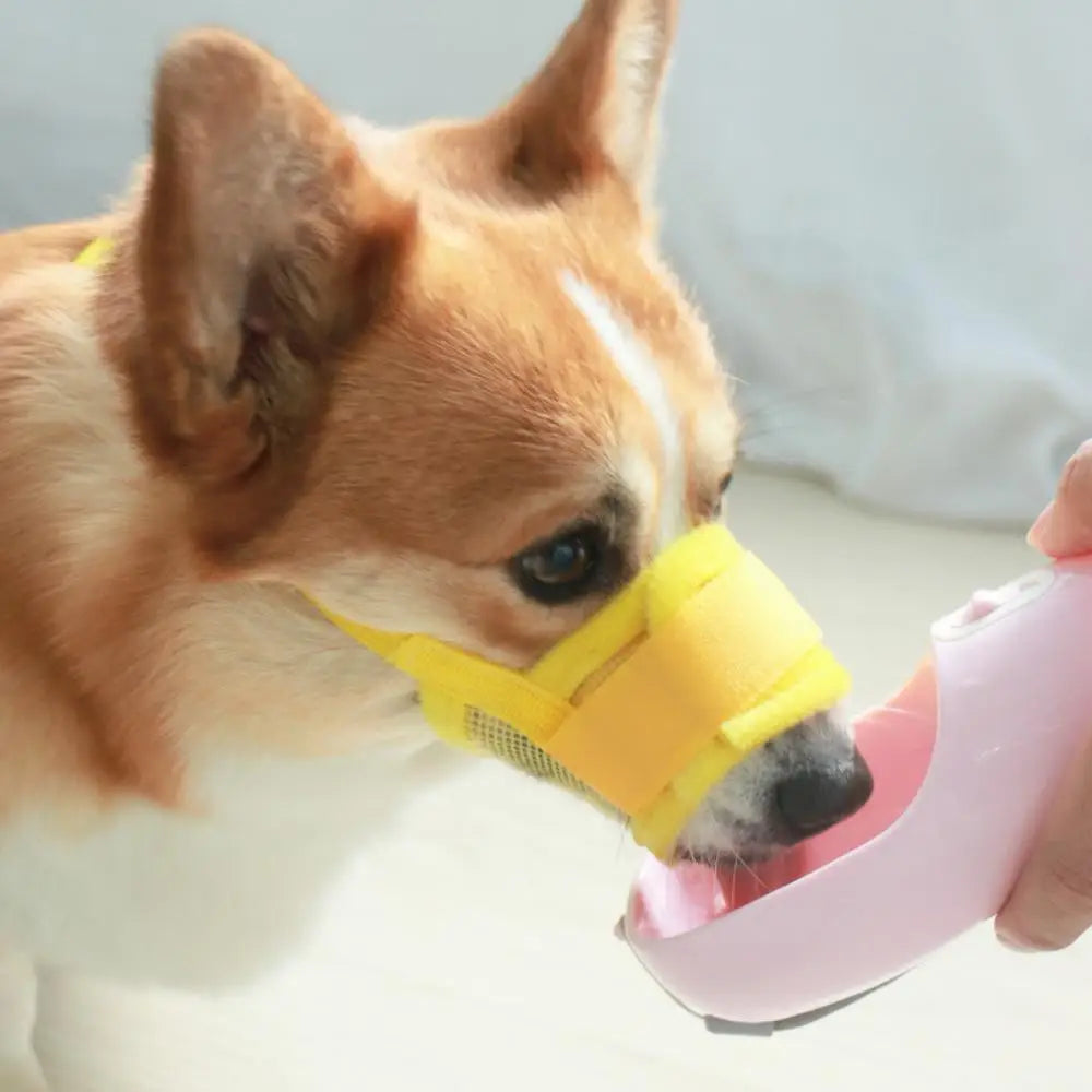 Dog Muzzle - Adjustable Mesh Breathable Anti-Barking & Anti-Biting Muzzle