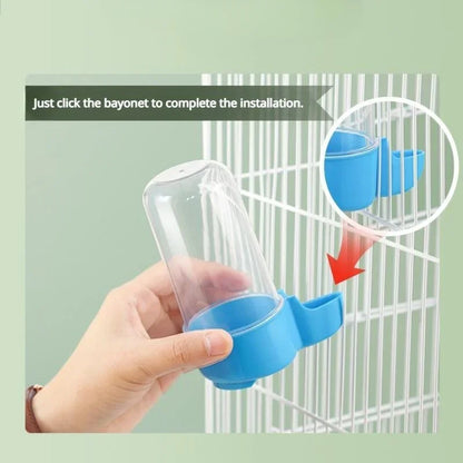Bird Water Dispenser - Hanging Automatic Feeder for Parrots & Small Birds