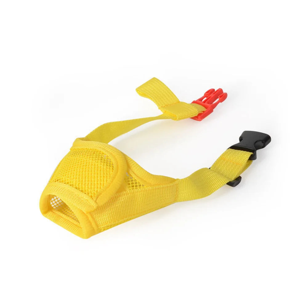 Dog Muzzle - Adjustable Mesh Breathable Anti-Barking & Anti-Biting Muzzle