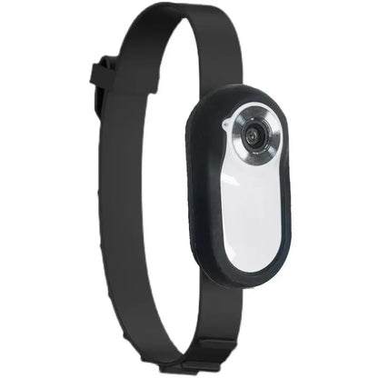 Pet Collar Camera 1080P - Mini Sports Action Camera with 200-Min Battery