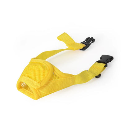 Dog Muzzle - Adjustable Mesh Breathable Anti-Barking & Anti-Biting Muzzle