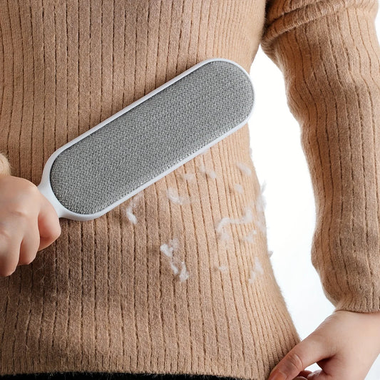 Reusable Lint Brush – Double-Sided Hair Remover for Clothes, Furniture & Bedding