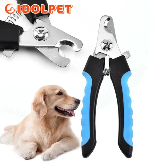 Professional Pet Nail Clipper – Safety Guard & Stainless Steel Blades