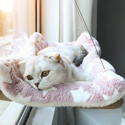 Hanging Cat Hammock Bed – Window Seat Perch for Cats & Kittens, Holds Up to 20kg