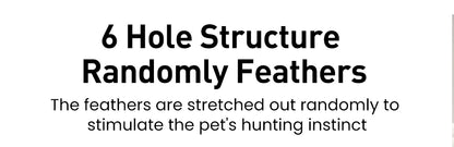 2-in-1 Smart Cat Toy – Automatic Feather & Ball with 5 Modes