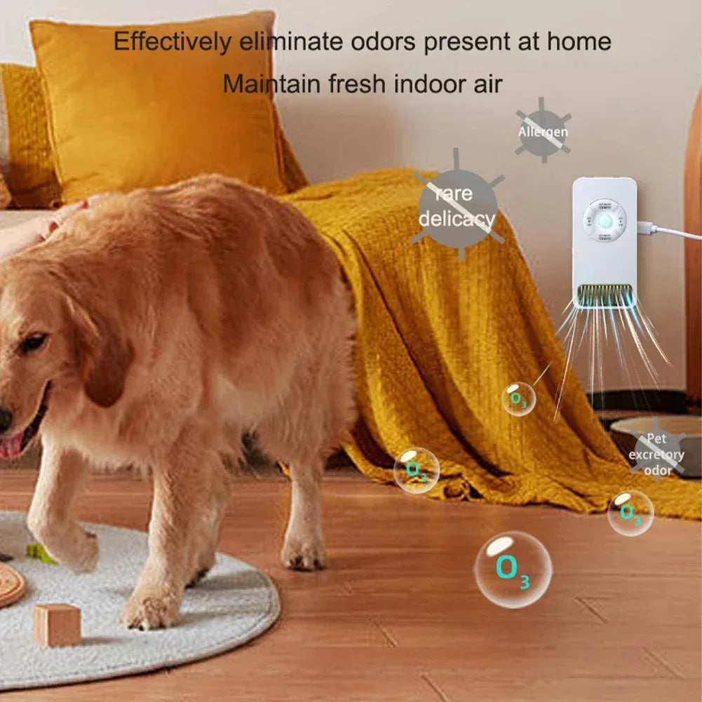 USB Pet Odour Eliminator and Air Purifier Deodoriser for Home and Fridge